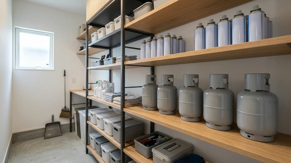 処分や引き取りを相談する前にガスボンベの種類を確認するイメージ